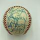 1981 Los Angeles Dodgers World Series Champs Team Signed Baseball Jsa Coa