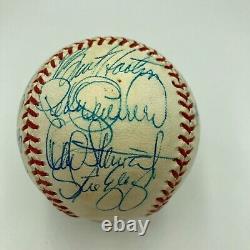 1981 Los Angeles Dodgers World Series Champs Team Signed Baseball JSA COA