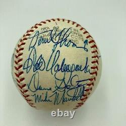 1981 Los Angeles Dodgers World Series Champs Team Signed Baseball JSA COA