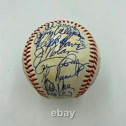 1983 Baltimore Orioles World Series Champs Team Signed Baseball Cal Ripken JSA