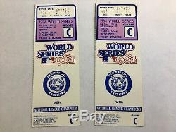 1984 Detroit Tigers World Series Program and 2 Game C Ticket Stubs-The Clincher