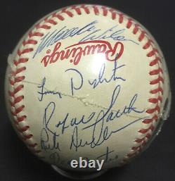 1986 Mets Team Signed World Series baseball 23 auto Gary Carter Steiner COA /86