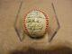 1986 Ny Mets World Series Champions Onl Chub Feeney Autograph Baseball Jsa Loa