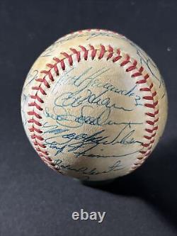 1986 New York Mets World Series Champs Team Signed Baseball 29 Autographs