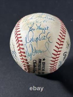 1986 New York Mets World Series Champs Team Signed Baseball 29 Autographs