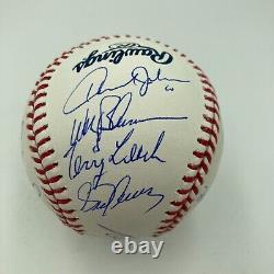 1986 New York Mets World Series Champs Team Signed Major League Baseball JSA COA