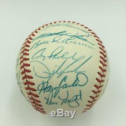 1986 New York Mets World Series Champs Team Signed NL Baseball With JSA COA