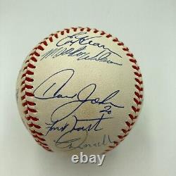 1986 New York Mets World Series Champs Team Signed W. S. Baseball JSA COA