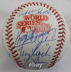 1986 New York Mets World Series Rawlings Baseball JSA Certified II