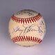 1986 New York Mets Team Signed Autographed World Series Baseball Amco Loa 22631