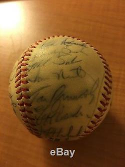 1987 Minnesota Twins Autographed Signed Baseball World Series Kirby Puckett +20
