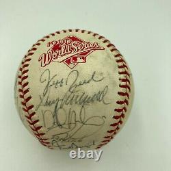 1990 Cincinnati Reds World Series Champs Team Signed NL Baseball With COA