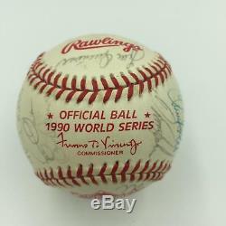 1990 Cincinnati Reds World Series Champs Team Signed World Series Baseball