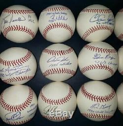 1990 World Series Cincinnati Reds Collection of 18 Signed Autographed Baseballs