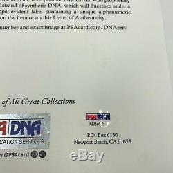 1991 Atlanta Braves NL Champs Team Signed Official World Series Baseball PSA DNA