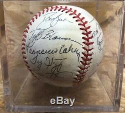 1991 Atlanta Braves Team Signed World Series Baseball Autographed Authentic