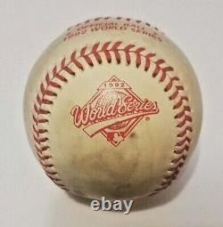 1992 MLB World Series Ball