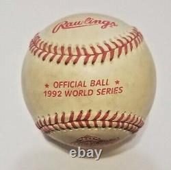 1992 MLB World Series Ball