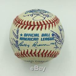 1992 Toronto Blue Jays World Series Champs Team Signed Baseball With JSA COA