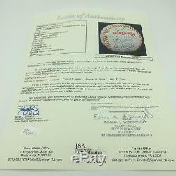 1992 Toronto Blue Jays World Series Champs Team Signed W. S. Baseball JSA COA
