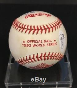 1992 World Series Baseball Autographed x5 Toronto Blue Jays Dave Winfield + JSA