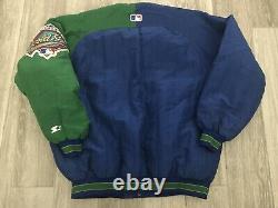 1993 Starter World Series Dugout Bullpen Baseball Jacket Sz XL