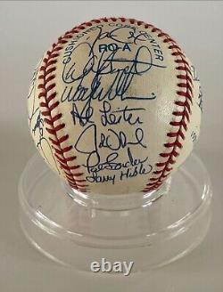 1993 Toronto Blue Jays Team Signed (27) Baseball World Series Champions