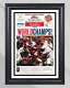 1995 Atlanta Braves World Series Champions Framed Front Page Newspaper Print