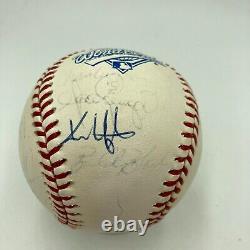 1995 Cleveland Indians AL Champs Team Signed Official 1995 World Series Baseball