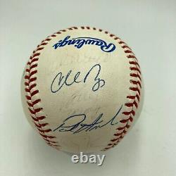 1995 Cleveland Indians AL Champs Team Signed Official 1995 World Series Baseball