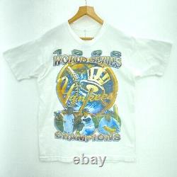 1996 World Series New York Yankees White T-Shirt Size XL MLB Champions Baseball