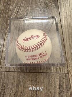 1996 Yankees World Series Signed Baseball