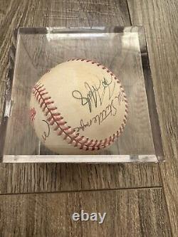 1996 Yankees World Series Signed Baseball