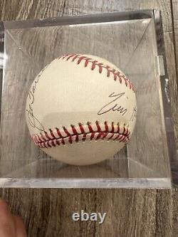 1996 Yankees World Series Signed Baseball