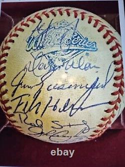 1997 Florida Marlins Team Signed World Series Baseball 33 Sigs PSA/DNA? 