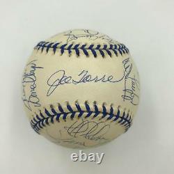 1998 NY Yankees World Series Champs Team Signed Joe Dimaggio Day Baseball PSA