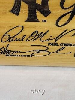 1998 New York Yankee World Series Team Stamped Authentic Bat Number #3200/5000