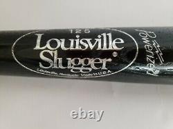 1999 World Series Louisville Slugger #125 Black Baseball Wooden Bat Braves