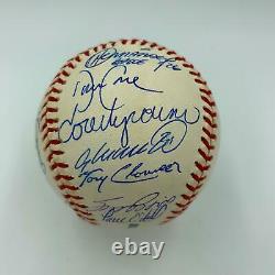 2000 NY Yankees World Series Champs Team Signed Baseball Mariano Rivera JSA COA