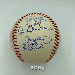 2000 NY Yankees World Series Champs Team Signed Baseball Mariano Rivera JSA COA
