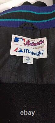 2001 Arizona Diamondbacks World Series Majestic Jacket. 2XL Authentic Collection