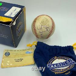 2001 World Series Game 1 Game Used Baseball Signed By Curt Schilling Steiner COA