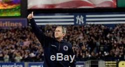2001 World Series Game 3 Ticket Yankees Stadium George W Bush 1st Pitch Psa Rare