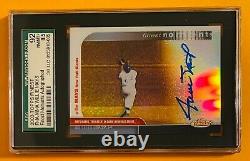 2003 Topps Finest Moments Giants Willie Mays Auto World Series The Catch SGC 8.5