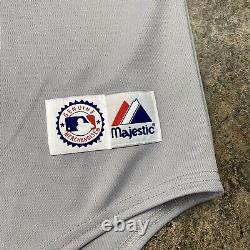 2008 Majestic MLB Tampa Bay Devil Rays World Series Baseball Jersey Size XL