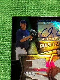 2009 Clayton Kershaw Triple Threads Rising Stars Auto Patch serial # 36 of 50