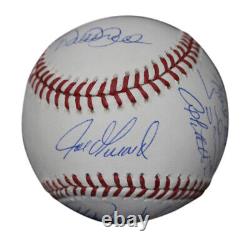 2009 New York Yankees Team Signed World Series Baseball 9 Sigs Steiner 33945