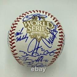 2010 Texas Rangers AL Champs Team Signed World Series Baseball MLB Authentic