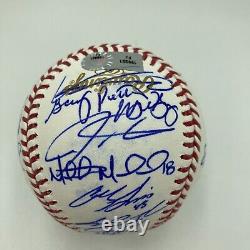 2010 Texas Rangers AL Champs Team Signed World Series Baseball MLB Authentic