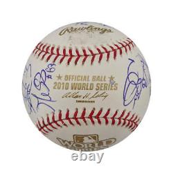 2010 World Series Champion Giants Autographed Signed 19 sigs OML Baseball JSA